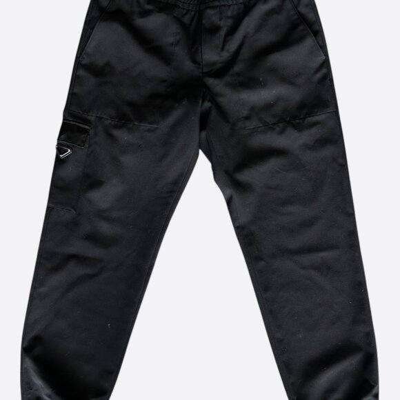 Prada Other - Prada Black Triangle Logo Cargo Pants